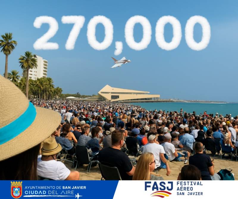 Mar Menor skies draw huge crowds for San Javier Air Festival