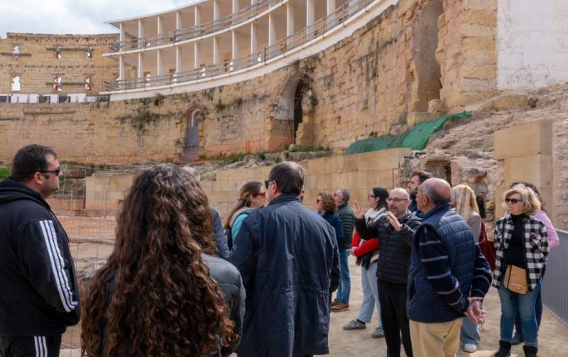 Booking opens on Wednesday for June free tours of the Roman amphitheatre of Cartagena