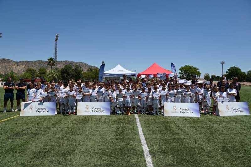 Alhama de Murcia celebrates success of first Real Madrid Foundation Campus