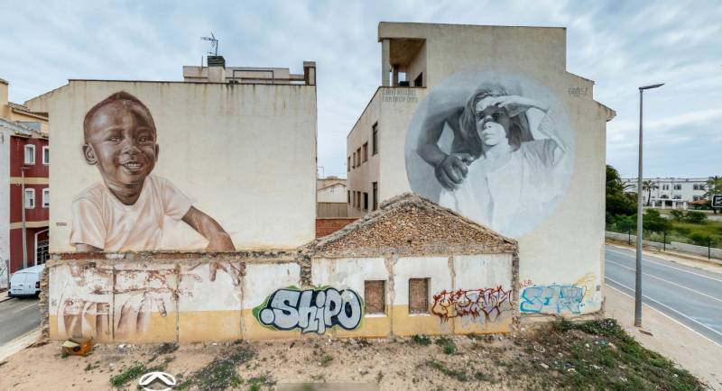 The urban art of Los Alcázares goes global