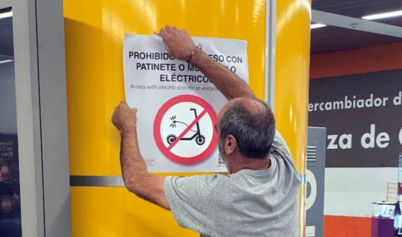 Renfe allows electric scooters back on trains from today
