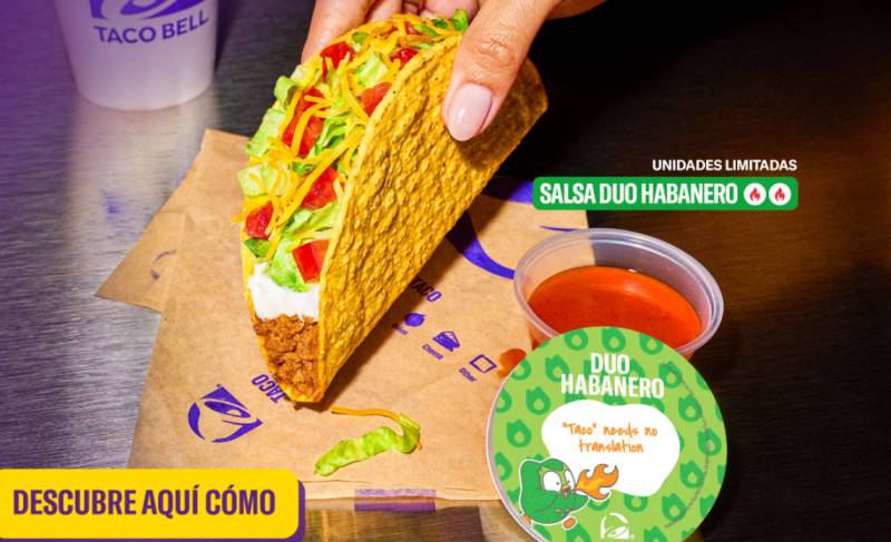 Free tacos are on the menu in Murcia today, and all you need is a flag