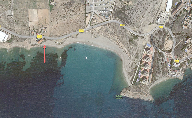 Mazarron beaches: Playa de la Raja