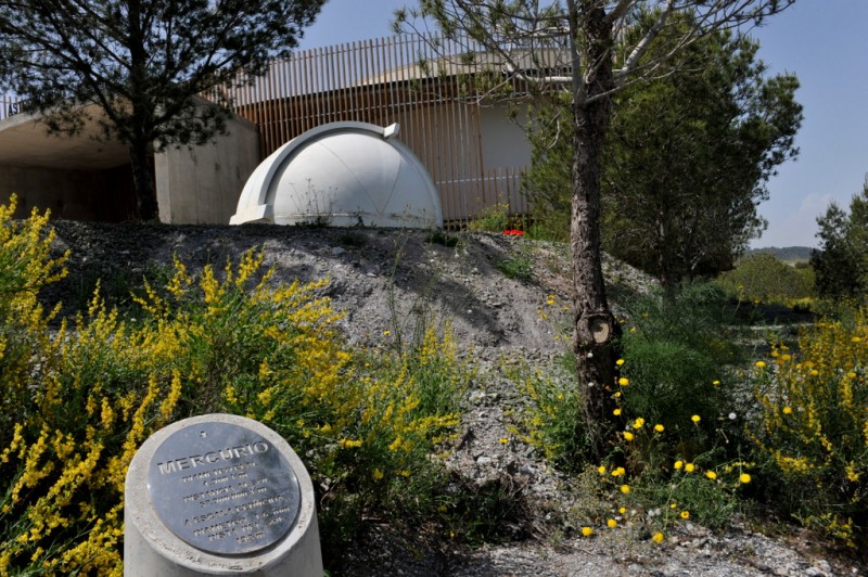 The astronomical observatory of Cabezo de la Jara in Puerto Lumbreras